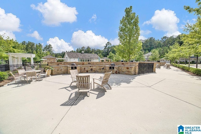 view of patio