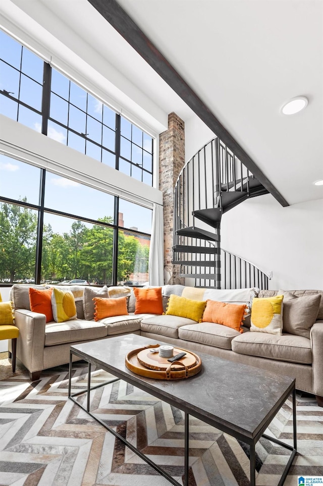 view of living room