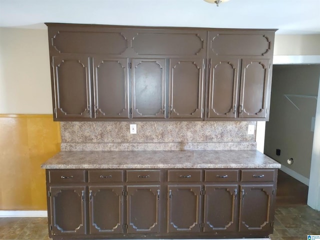 kitchen featuring tasteful backsplash