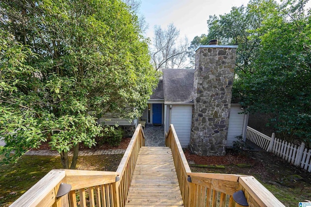 view of rear view of house