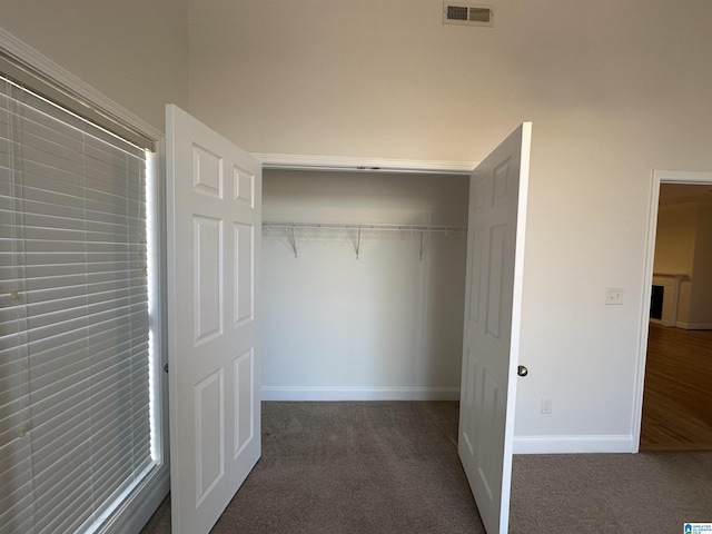 view of closet