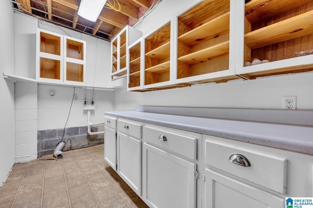 view of laundry room