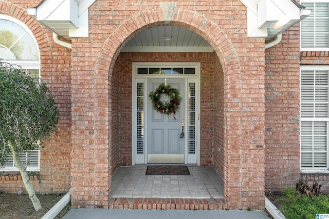 view of property entrance