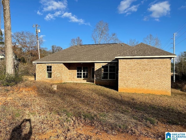 view of rear view of house