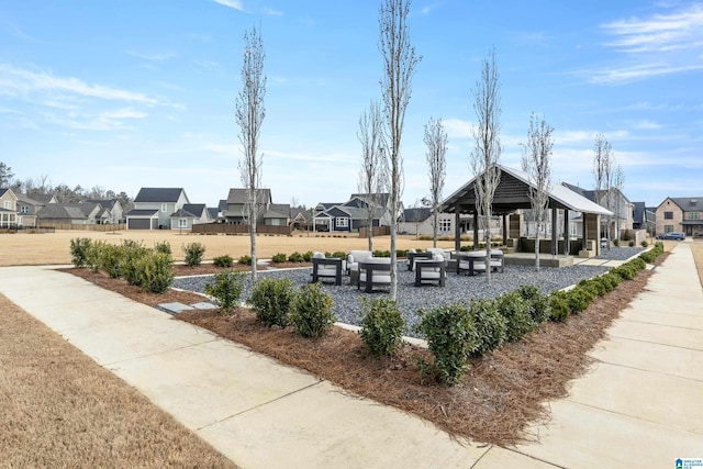 surrounding community featuring a gazebo