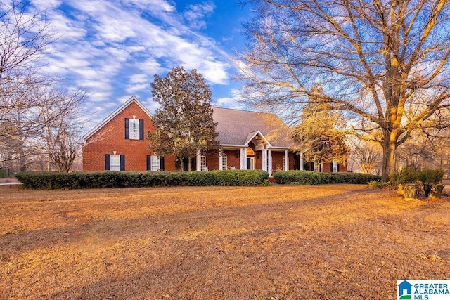 view of cape cod home