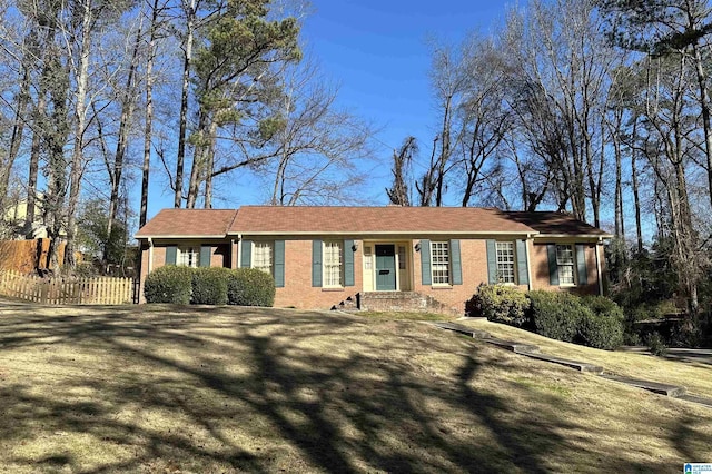 view of ranch-style home