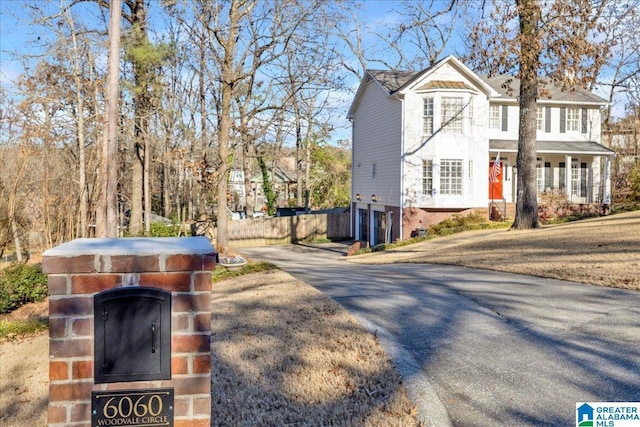 view of front of house