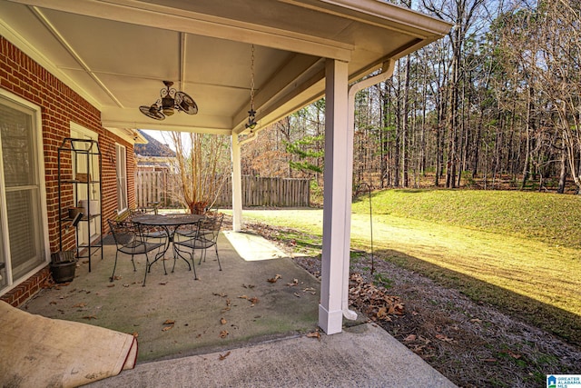 view of patio / terrace