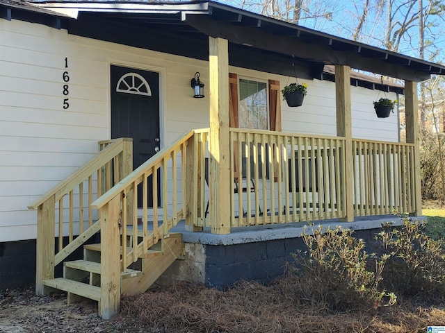 view of property entrance