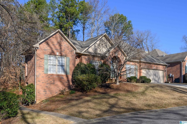 front facade featuring a garage