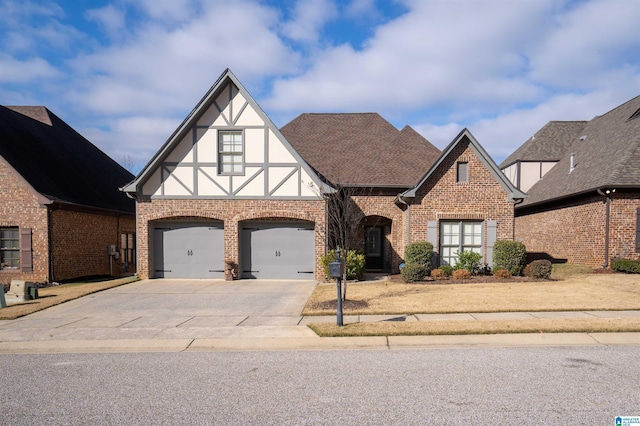 view of english style home