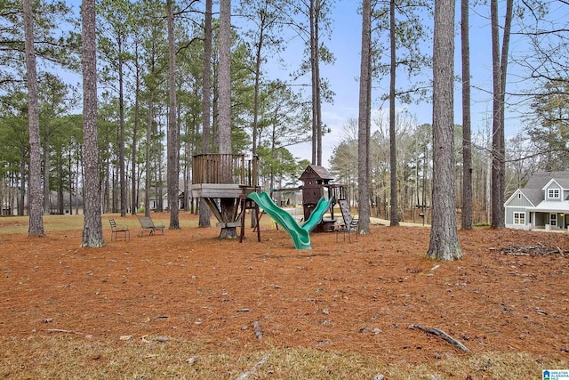 view of playground