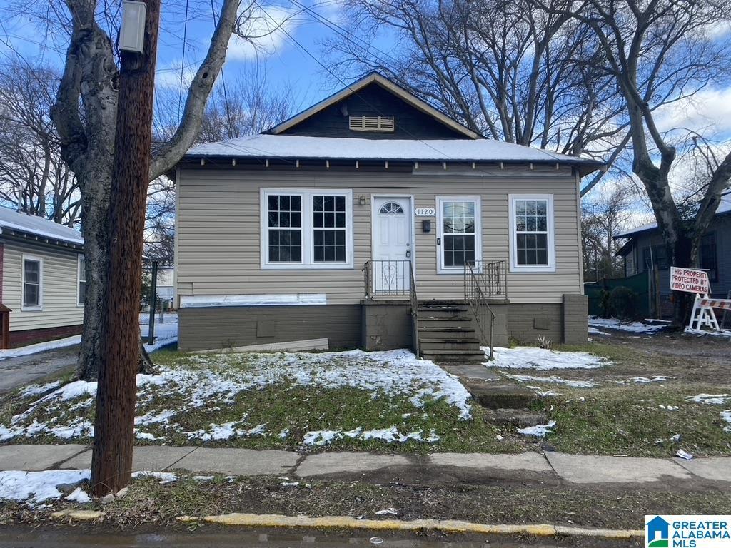 view of bungalow-style house