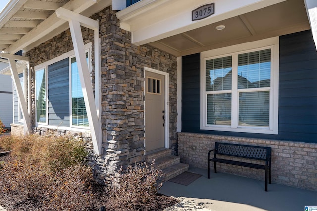 view of property entrance