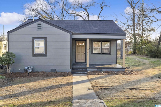 bungalow-style home with covered porch