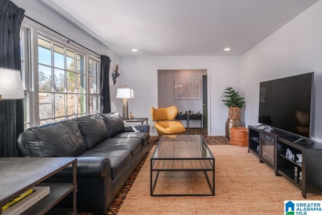 view of living room