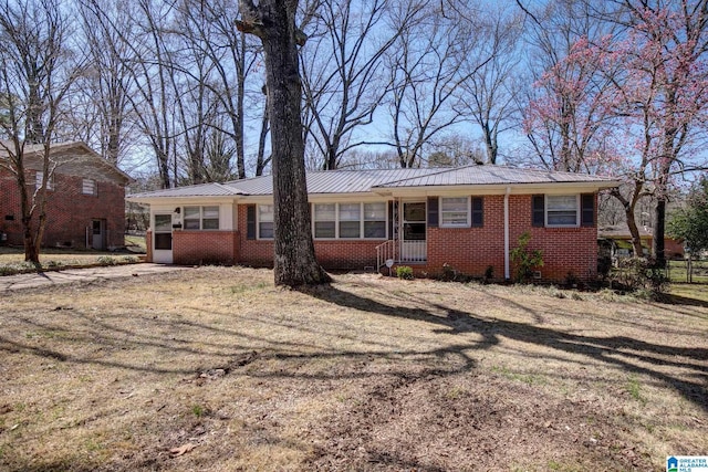 view of ranch-style house