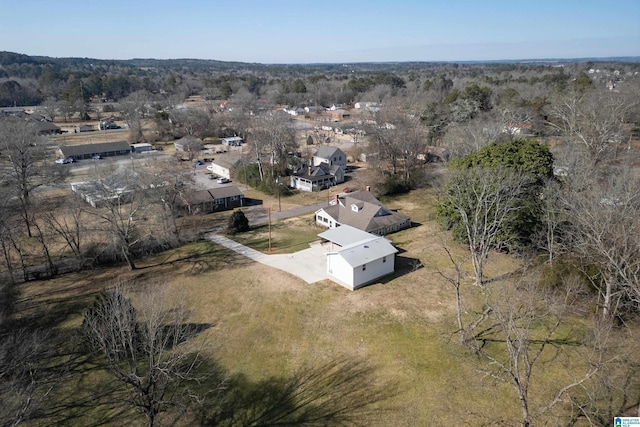 aerial view