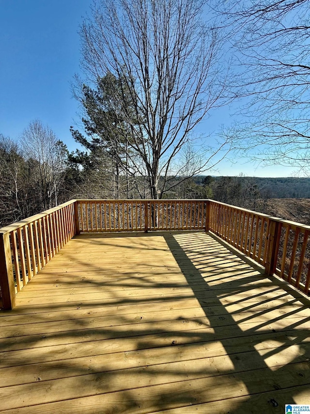 view of deck