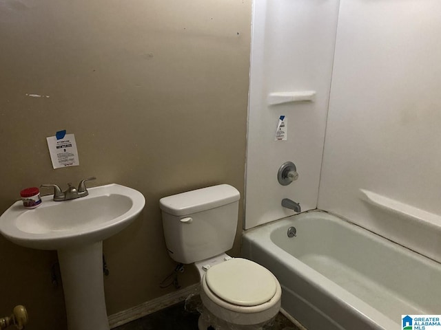 bathroom with toilet