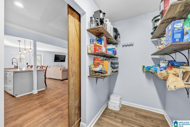 pantry featuring sink