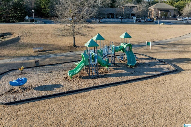 view of play area