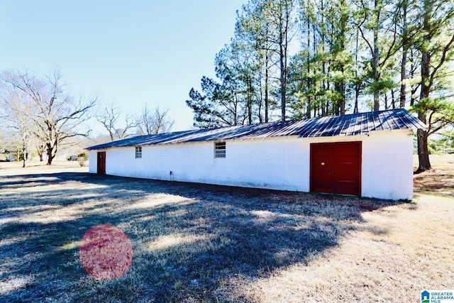 view of home's exterior