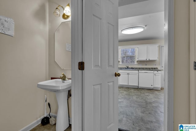 bathroom with sink