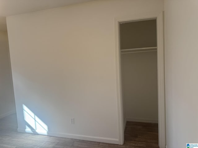 view of closet