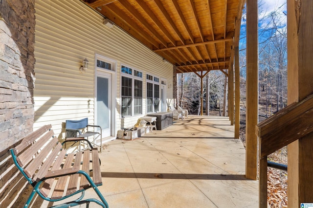 view of patio