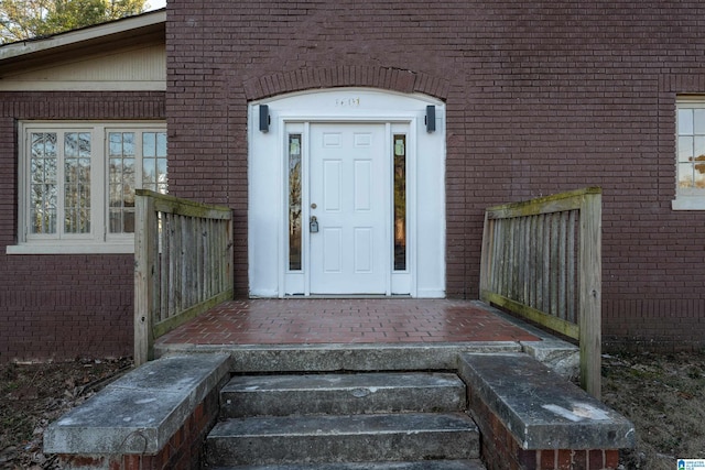 view of property entrance