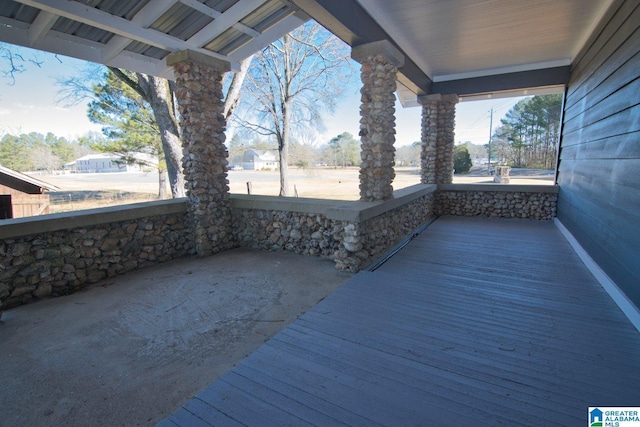 view of patio