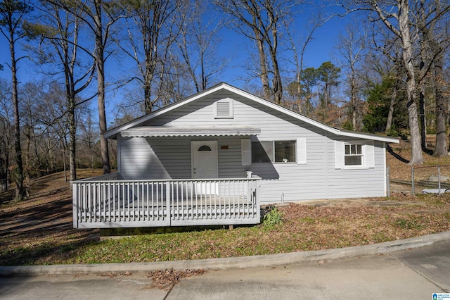 view of front of house