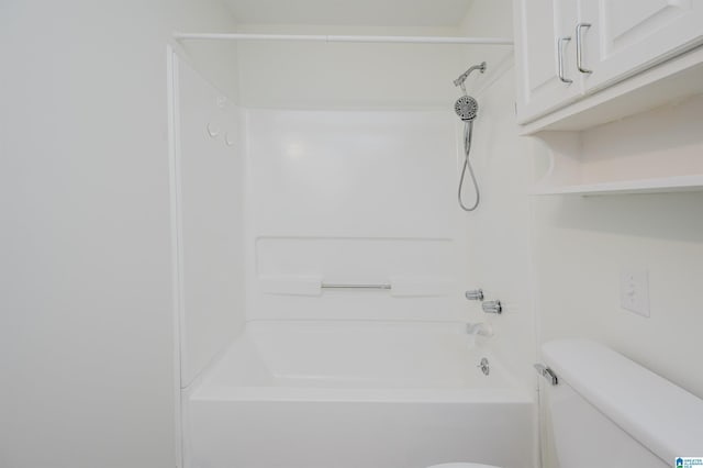 bathroom with  shower combination and toilet