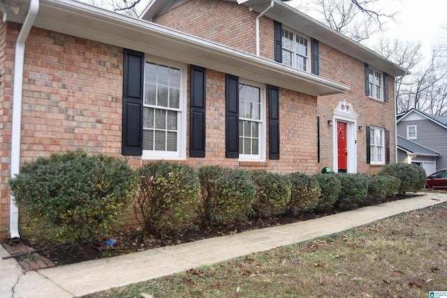 view of home's exterior