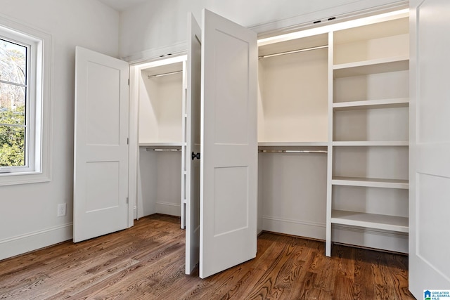 view of closet