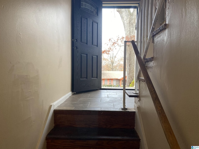 view of entrance foyer