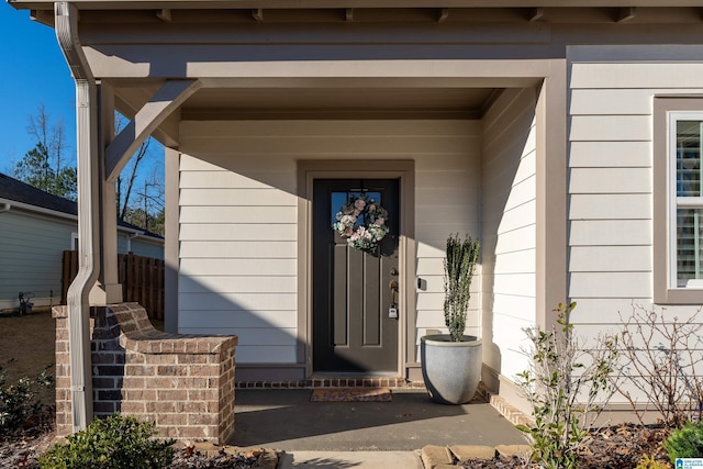 view of property entrance