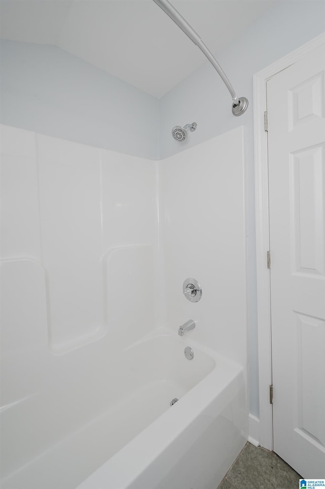 bathroom featuring shower / bathtub combination