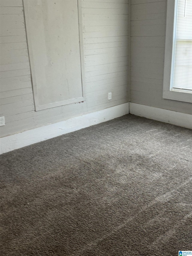 empty room featuring carpet