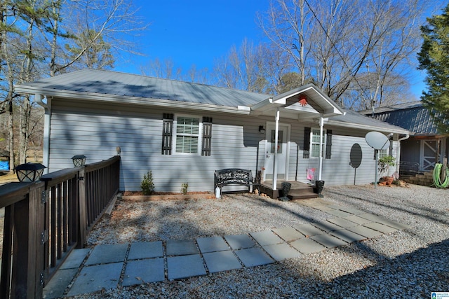 view of ranch-style home