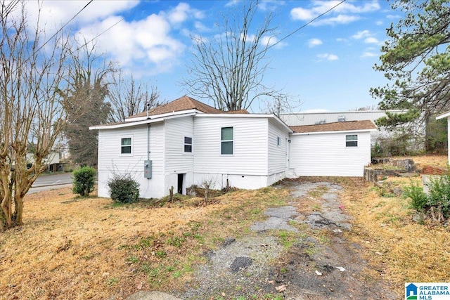 view of back of house