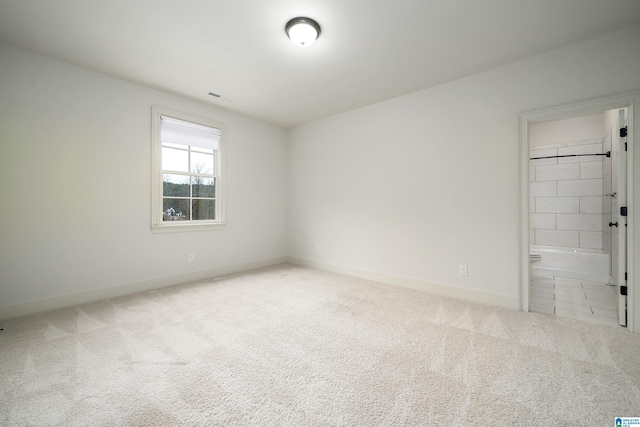 empty room with carpet floors