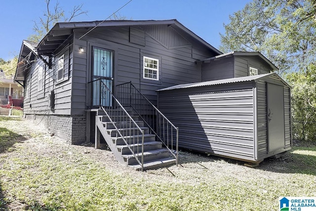 view of back of house