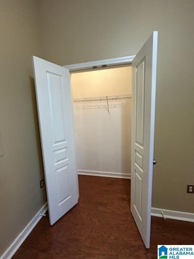 view of closet