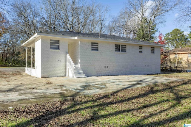 view of rear view of house