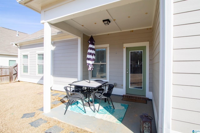 view of patio / terrace