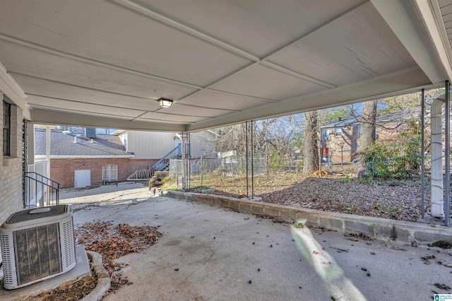 view of patio / terrace with cooling unit