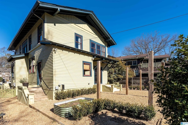 view of property exterior